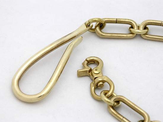 真鍮ウォレットチェーン | オリジナルアクセサリー・パーツ製造販売
